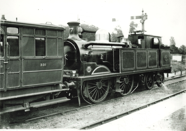 0-4-4 Metropolitan Railway locomotive 'No. 77' 
